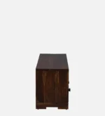 Cedarvale Acacia Solid Wood Media Unit in Stain Resistant Golden Teak Finish - Image 5
