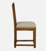 Cenvora Sheesham Wood Dining Set in Balanced Wood Texture - Image 3