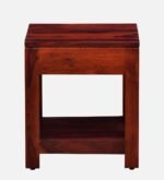 Cerno Solid Wood Bedside Table in Warm Birch Natural Finish - Image 3