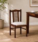 Rode Sheesham Wood Dining chair in Provincial Teak finish