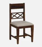 kroump Sheesham Wood Dining Chair In Provincial Teak Finish (Set Of 2) - Image 3