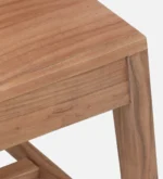 Zehan Acacia Wood Dining Chair in Natural Finish - Image 8