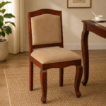 Nain Sheesham Wood Dining Chairs In Honey Oak Finish