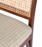 Kosmo Teak Wood Dining Chair In NaturalFinish - Image 6