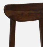 Anya Sheesham Wood Dining Chair In Scratch Resistant Provincial Teak Finish - Image 8