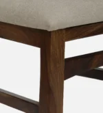 Anya Sheesham Wood Dining Chair In Scratch Resistant Provincial Teak Finish - Image 9