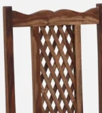 Trisa Sheesham Wood Dining Chairs in Scratch Resistant Honey Oak Finish (Set Of 2) - Image 8