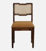 Nain Sheesham Wood Dining Chairs In Provincial Teak Finish - Image 5