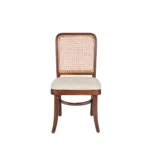 Kosmo Teak Wood Dining Chair In NaturalFinish - Image 5
