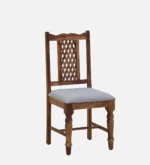 Trisa Sheesham Wood Dining Chairs in Scratch Resistant Honey Oak Finish (Set Of 2) - Image 6