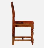 Nain Sheesham Wood Dining Chairs In Honey Oak - Image 6