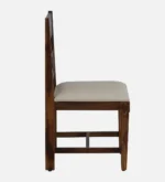 kroump Sheesham Wood Dining Chair In Provincial Teak Finish (Set Of 2) - Image 7