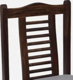 Rode Sheesham Wood Dining chair in Provincial Teak finish - Image 7