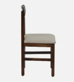 Anya Sheesham Wood Dining Chair In Scratch Resistant Provincial Teak Finish - Image 6