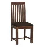 Corvyn Sheesham Wood Chair in Teak Finish (set of 2) - Image 3
