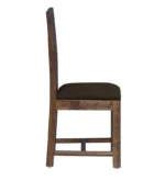 Corvyn Sheesham Wood Chair in Teak Finish (set of 2) - Image 5