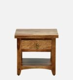 Cravona Solid Wood Side Table - Image 6