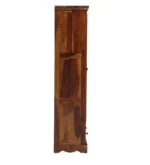 Cvok Contemporary Wooden Grain Storage Wardrobe - Image 4