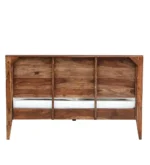 Dalerique Premium Natural Finish Double Bed for Luxury Bedroom Setup - Image 2