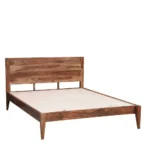 Dalerique Premium Natural Finish Double Bed for Luxury Bedroom Setup - Image 6
