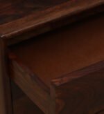 Dawson Solid Wood Bedside Table in Scratch Resistant Natural Finish - Image 2