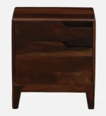 Dawson Solid Wood Bedside Table in Scratch Resistant Natural Finish - Image 6
