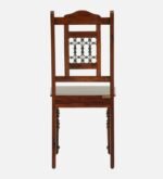 Denvora Solid Wood Dining Table in Pure Organic Finish - Image 5