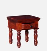 Dlverra Minimal Wooden Side Table for Bedroom - Image 6