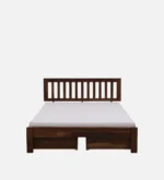 Dryntal Sheesham Wood Storage Bed in Forest Natural Tone - Image 3