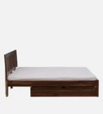 Dryntal Sheesham Wood Storage Bed in Forest Natural Tone - Image 6