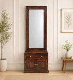Ealencia Wooden Vanity Dresser with Premium Rustic Finish