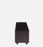 Ekam Minimalist Solid Wood TV Console In Clean Natural Finish - Image 5