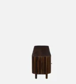 Elmswood Mango Wood TV Console in Stain Resistant Dark Mahogany Finish - Image 7