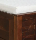 Eorten Sheesham Wood Single Bed In Provincial Teak Finish With Box Storage - Image 9