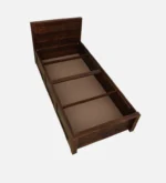 Eorten Sheesham Wood Single Bed In Provincial Teak Finish With Box Storage - Image 10