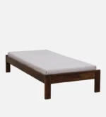 Erlina Premium Solid Wood Single Bed with Smooth Finish in Natural Tone for Bedroom - Image 2
