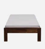 Erlina Premium Solid Wood Single Bed with Smooth Finish in Natural Tone for Bedroom - Image 3