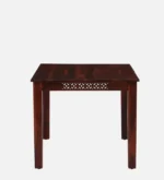 Euenvra Solid Wood Dining Table with Clean Natural Look - Image 11