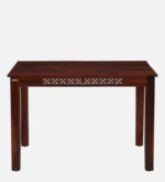 Euenvra Solid Wood Dining Table with Clean Natural Look - Image 8
