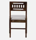 Felix Solid Wood Sheesham Chair in Provincial Teak Finish (SET OF 2) - Image 5