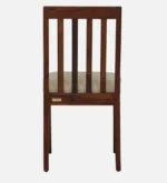 Forvyn Solid Wood 4 Seater Dining Set in Rich Organic Texture - Image 4
