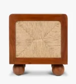 Frventis Luxury Wooden Side Table for Bedroom Decor - Image 3