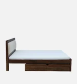 Fspen Contemporary Queen Size Storage Bed with Premium Cushion Headboard - Image 2
