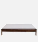 Gasavelle Natural Oak Finish Platform Bed for Contemporary Living Spaces - Image 3