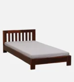 Givixa Solid Wood Single Bed with Premium Quality Frame in Warm Finish for Bedroom - Image 4