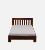 Givixa Solid Wood Single Bed with Premium Quality Frame in Warm Finish for Bedroom - Image 5
