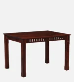 Gorvica Sheesham Wood Dining Set with Smooth Organic Finish - Image 7