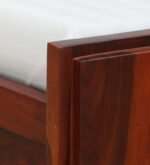 Grlina Wooden Single Bed in Warm Honey Oak Finish - Image 2