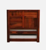 Grlina Wooden Single Bed in Warm Honey Oak Finish - Image 3