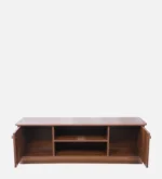 Grovemill Engineered Wood TV Console in Heat Resistant Warm Chestnut Finish - Image 3